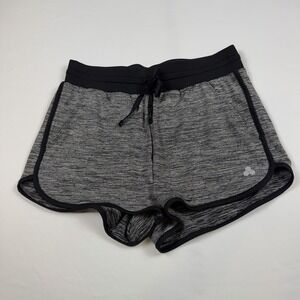 Tek Gear Run Shorts-Ladies Small-Marled Grey and Black-NWOT